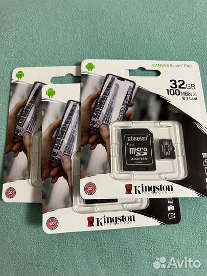 MicroSD kingston 32 GB /100mB/s