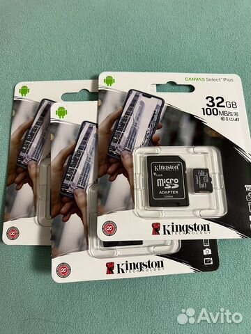 MicroSD kingston 32 GB /100mB/s