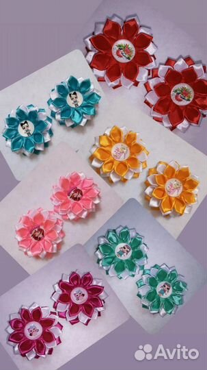 Резинки для волос ручной работы