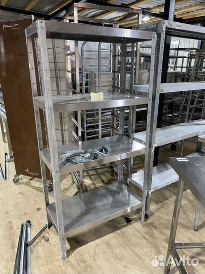 Стеллаж из нержавейки