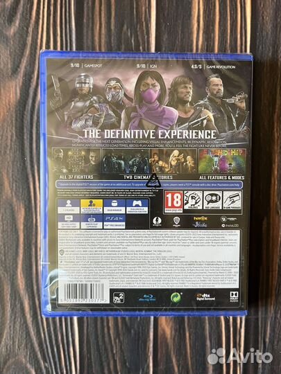 Mortal kombat 11 ultimate ps4 диск