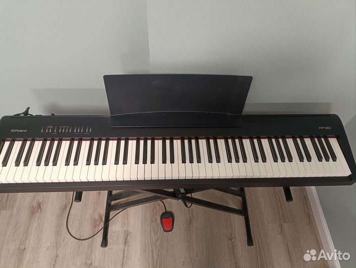 Цифровое пианино Roland fp 30 BK