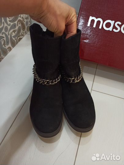Зимние ботильоны Mascotte 36-37 размер