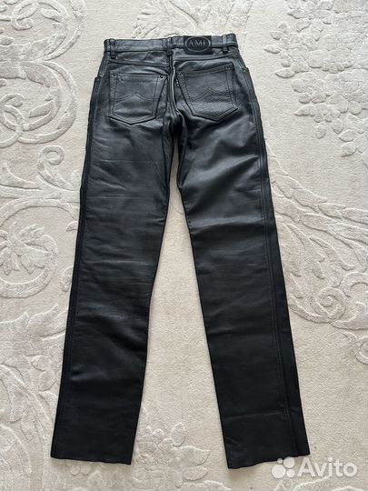 Кожаные брюки