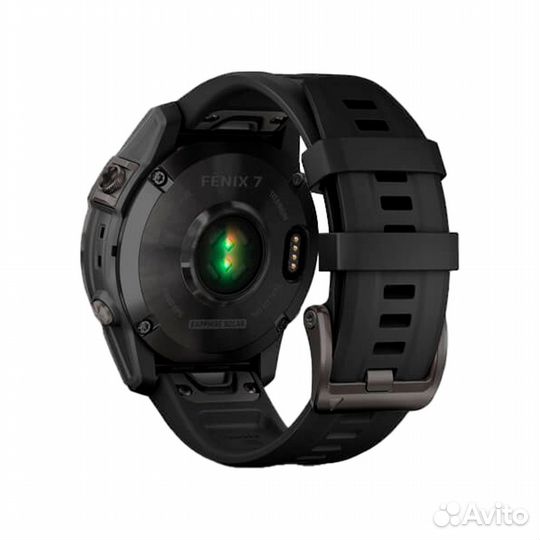 Garmin Fenix 7 Sapphire Solar. Серый