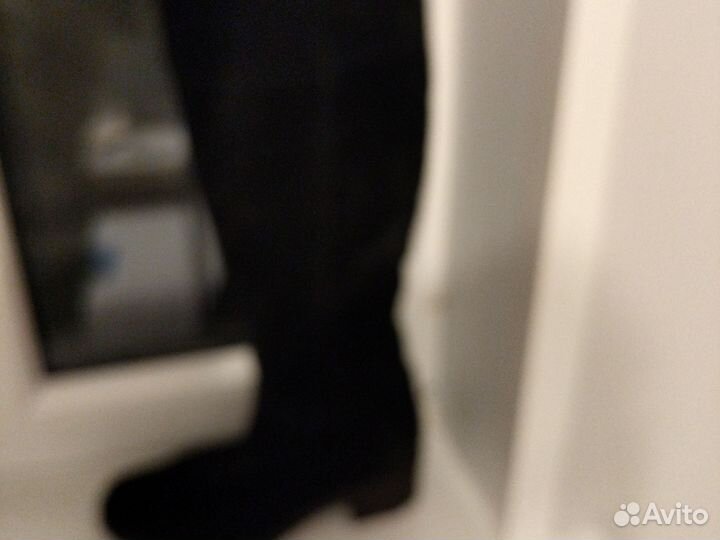 Сапоги женские зимние замшевые. 41 р