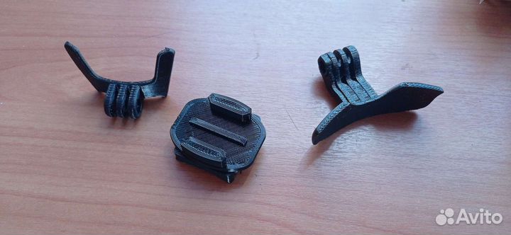 Крепление камеры GoPro на Мотошлем