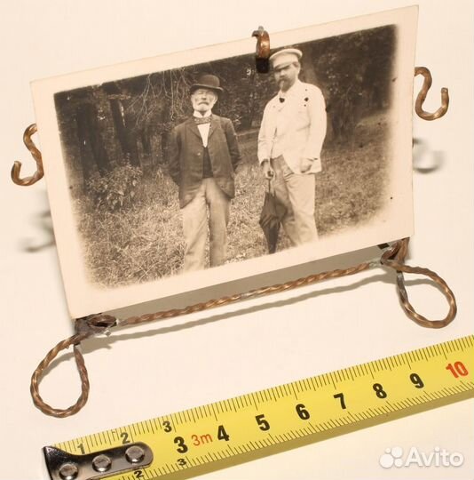 Фоторамка Европа 19 век С Фотографией. Антиквариат