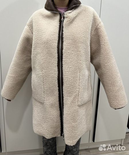 Пальто дубленка Mango