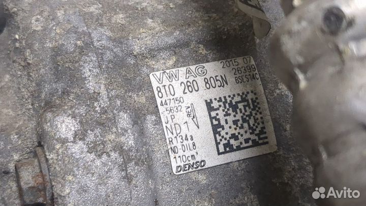 Компрессор кондиционера Audi A4 (B8)