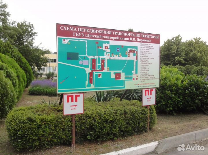 Навигация для санаториев, торговых центров