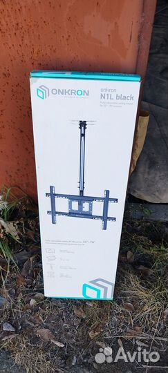 Кронштейн для тв onkron N1L черный
