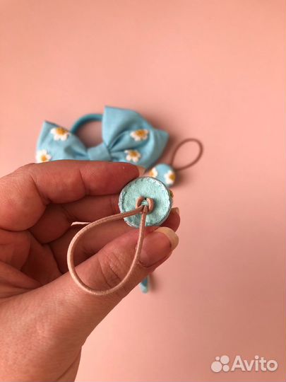 Заколка для волос ручной работы
