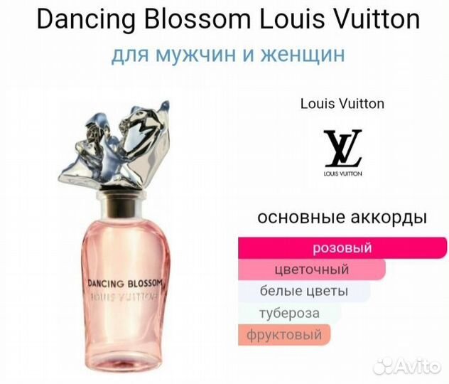 Louis Vuitton Dancing Blossom распив оригинал