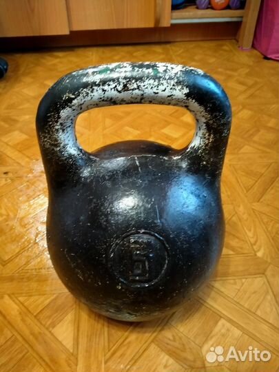 Гиря чугунная 16 кг