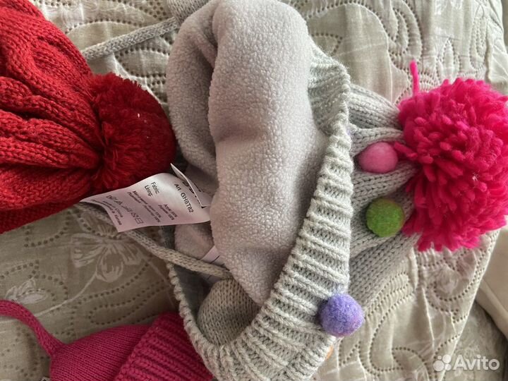 Шапка детская на девочку