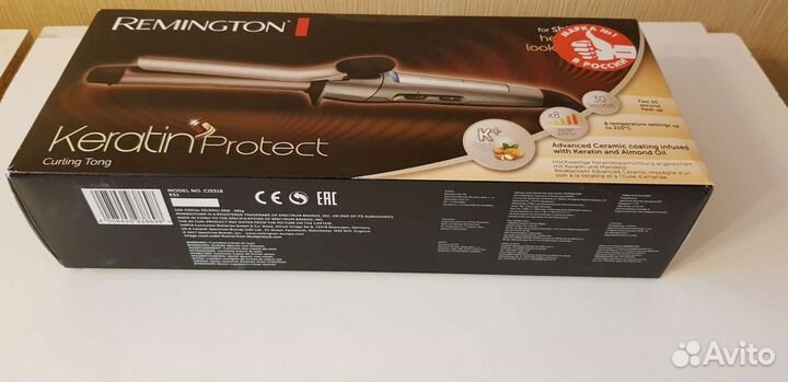 Щипцы для завивки волос Remington CI5318