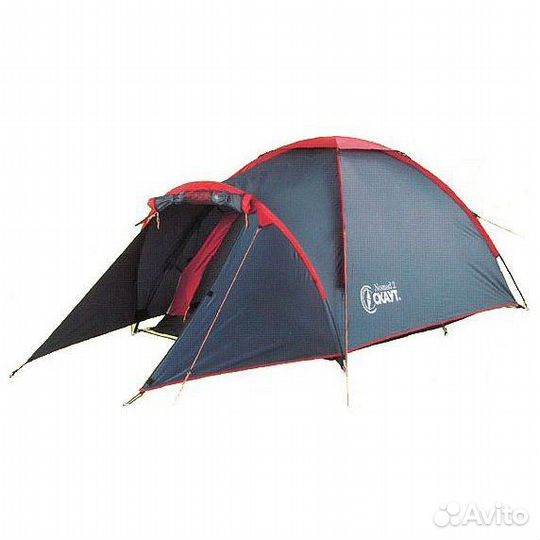 Палатка туристическая 2 местная с тамбуром