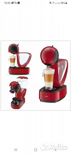 Капсульная кофемашина dolce gusto