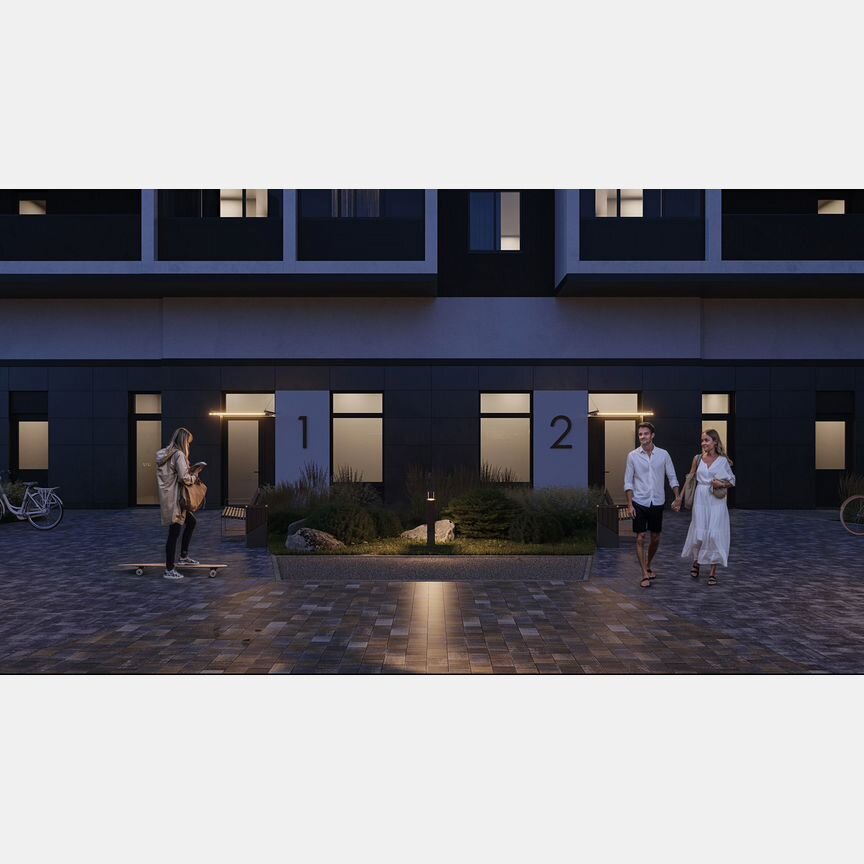 1-к. квартира, 36 м², 8/16 эт.