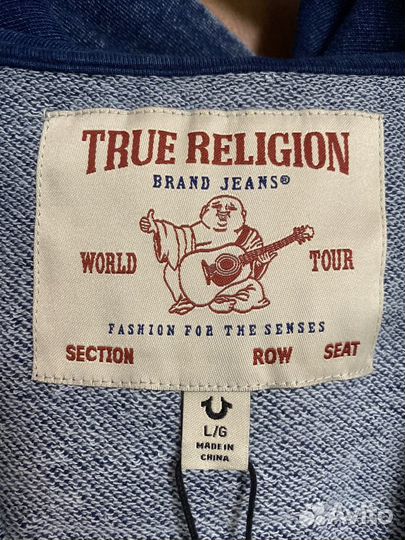 True Religion Big T Зип Худи