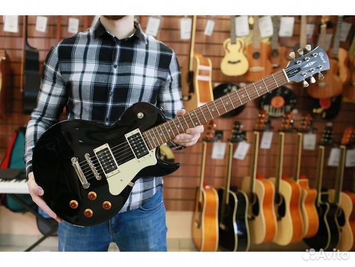 Cort CR100-BK Classic Rock черная электрогитара