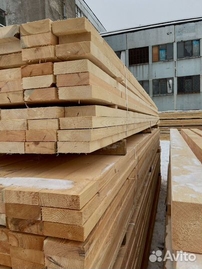 Доска обрезная 25х150х6000мм от производителя