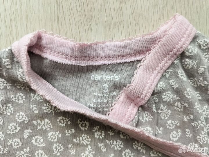 Детская одежда для девочки 0-12 мес Carter’s