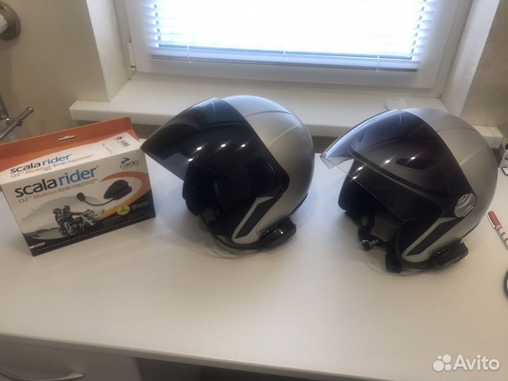 Шлемы с переговоркой 2 шт