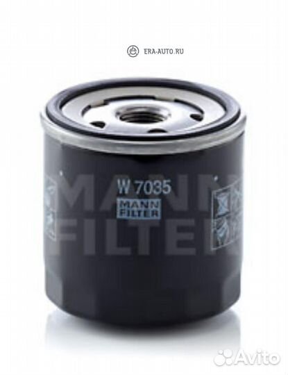 Mann-filter W7035 Фильтр масляный