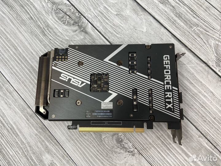 Видеокарта asus GeForce RTX 3060 Ti Dual mini OC