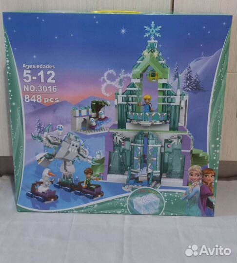 Конструктор Волшебный ледяной замок Эльзы