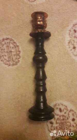 Старинный подсвечник