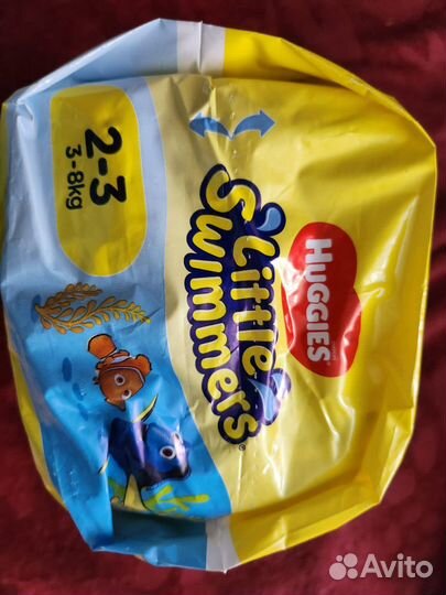 Подгузники huggies Little Swimmers 3-8 кг