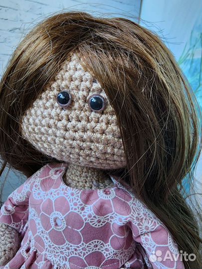 Кукла интерьерная крючком ручная работа