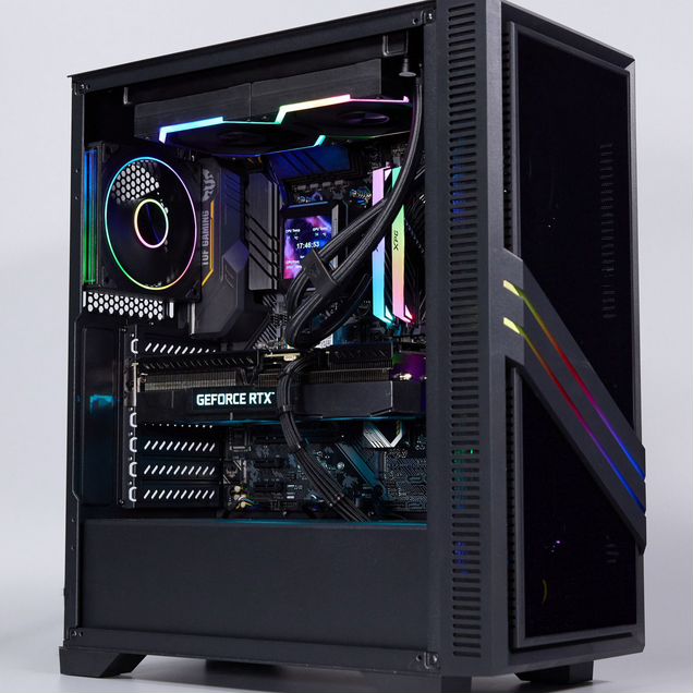 Игровой пк - RTX 3060 Ti / Ryzen 5 / RGB / SSD