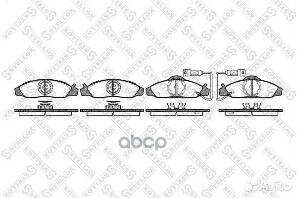 635 002-SX 624 02FDB1156225701 колодки диск