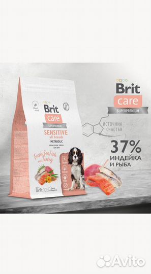 Корм Brit Care 3 кг Sensitive для собак