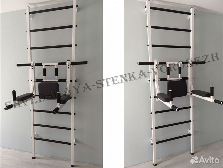 Шведская стенка + Турник 3в1 усиленный Power люкс