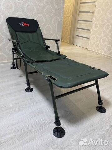 Карповое кресло- раскладушка с регулировкой купить в Черкесске | Хобби ...
