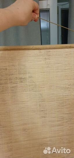 Панно из бамбуковой соломки