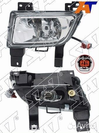 Фара противотуманная, туманка mazda familia