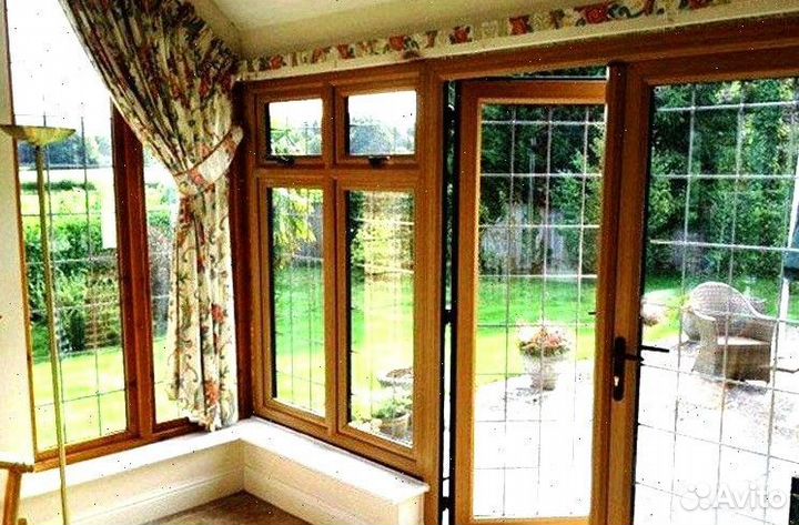 Входная группа остекление