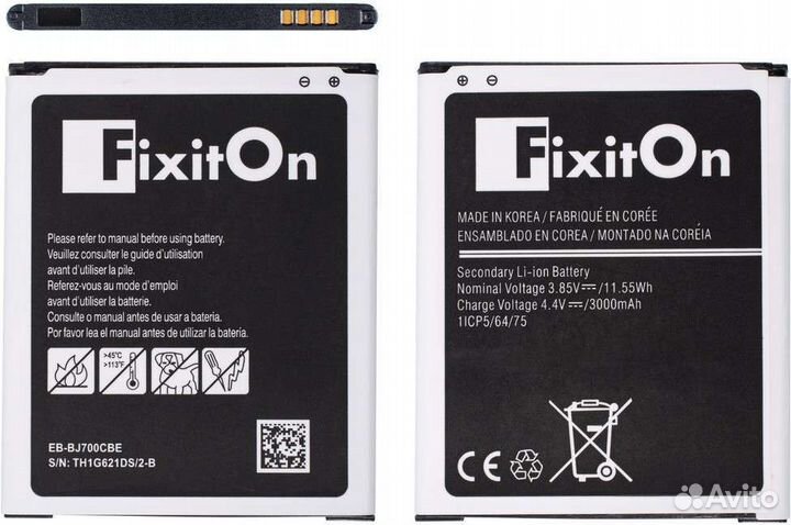 Аккумулятор для Samsung Galaxy J4 (2018) SM-J400F