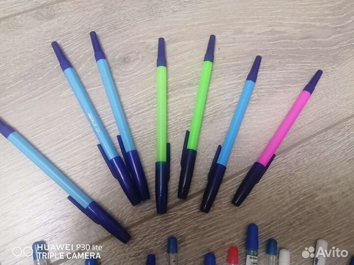Ручки шариковые, 0.7, 0.5 мм