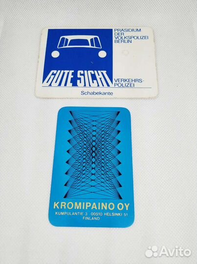 Карманные Календарики импорт 74-94гг