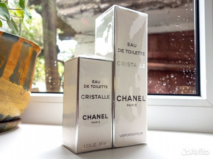 Chanel винтажные духи 5 19 Cristalle