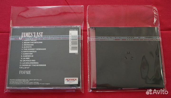 Пакет для компакт-диска CD-box (Jewel case) 100 шт