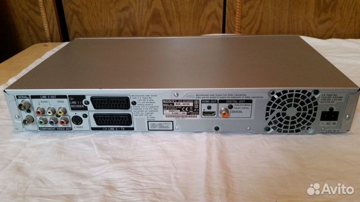 DVD-HDD(160 GB) пишущий-рекордер Sony RDR-HX780