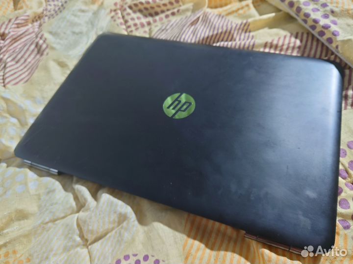 Геймерский hp i5 8300h/12ozu/ssd-hdd/GTX 1050